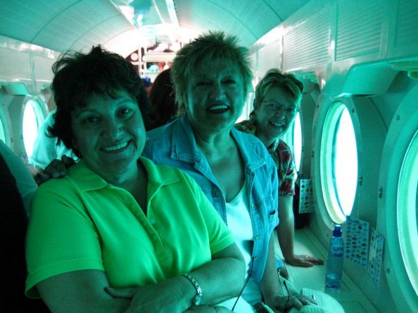 Onboard the submarine
