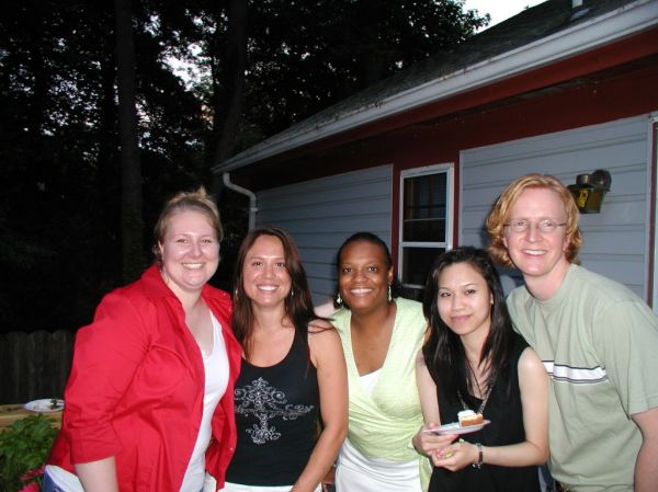 Kathy, Trish, Diane, Van and Matt
